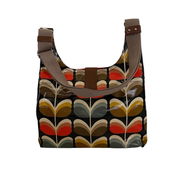 Orla Kiely classic multi-stem print midi crossbody bag with adjustable strap - Picture 2 of 16